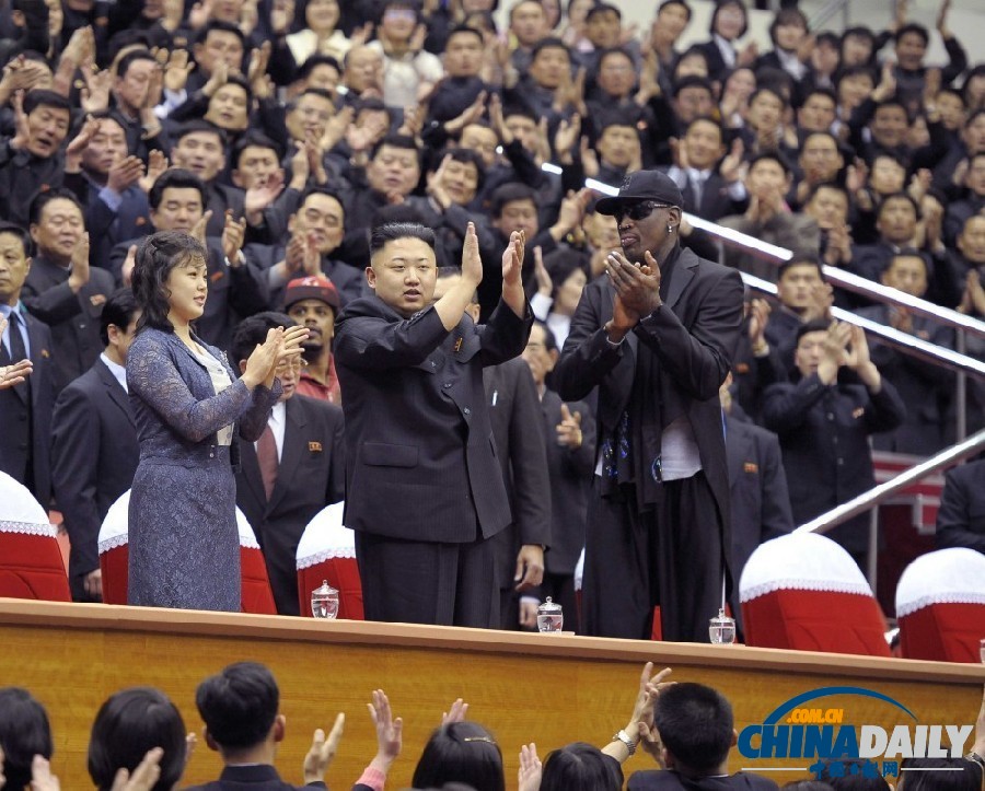 美國前NBA球星羅德曼抵達(dá)平壤 盼與金正恩共進(jìn)晚餐