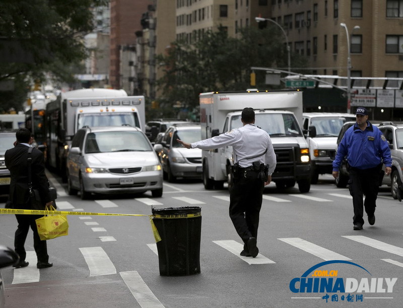 聯(lián)合國總部外發(fā)現(xiàn)可疑包裹 道路一度被全面封鎖