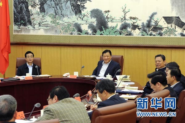 劉云山：教育實踐活動整改工作要準、狠、韌