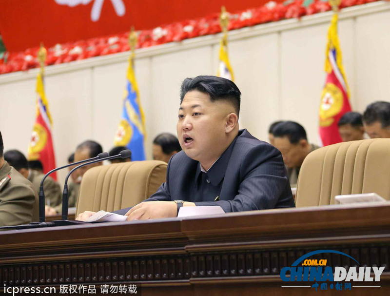朝鮮最高領(lǐng)導(dǎo)人金正恩觀看軍人藝術(shù)慶典(圖)