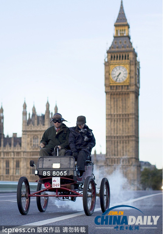 英國(guó)舉辦倫敦至布萊頓老爺車(chē)耐力賽