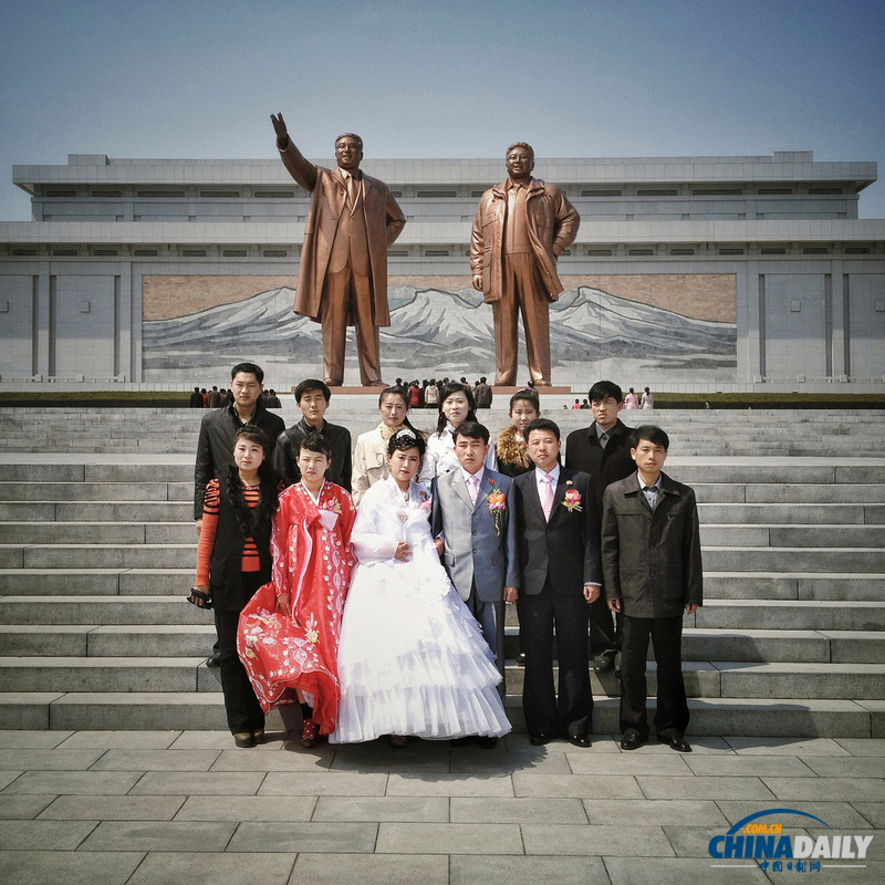 朝鮮社會(huì)民生眾生相 幼兒園內(nèi)美日大兵成扔投目標(biāo)