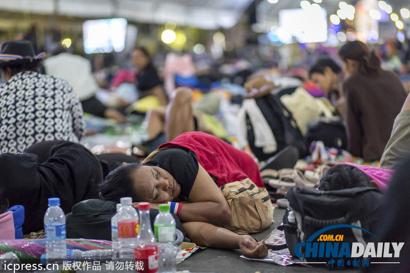 泰國反政府示威持續(xù) 抗議現(xiàn)場面面觀（組圖）