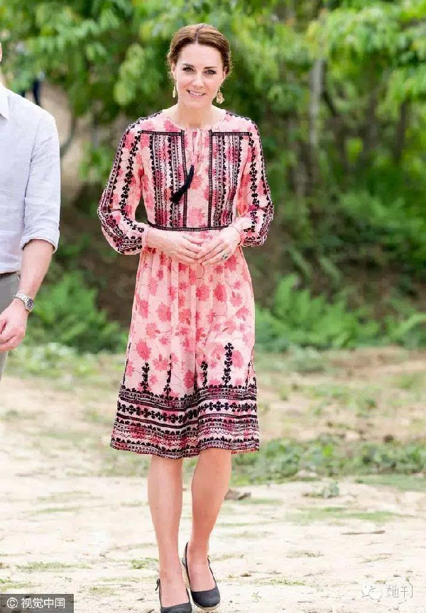 她貴比英女王，卻穿幾百塊的衣服美翻東南亞！