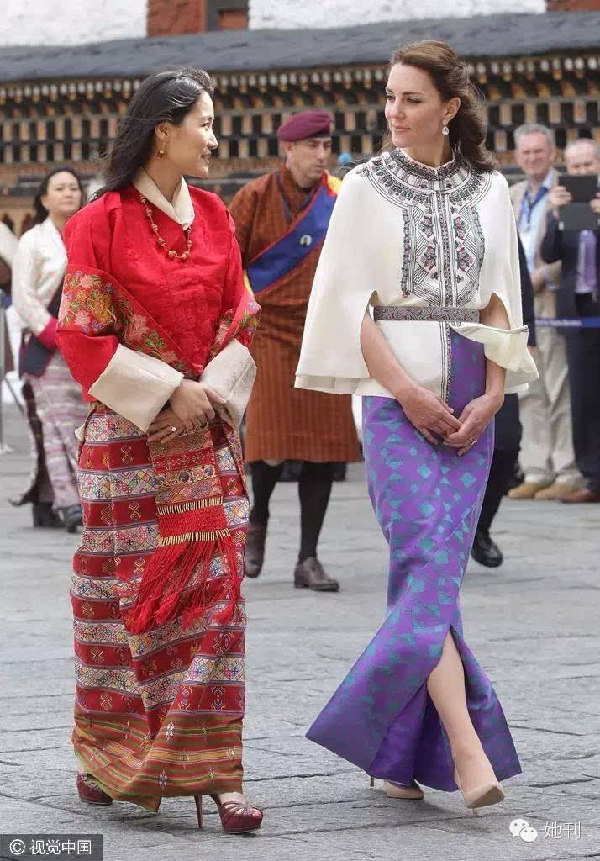 她貴比英女王，卻穿幾百塊的衣服美翻東南亞！
