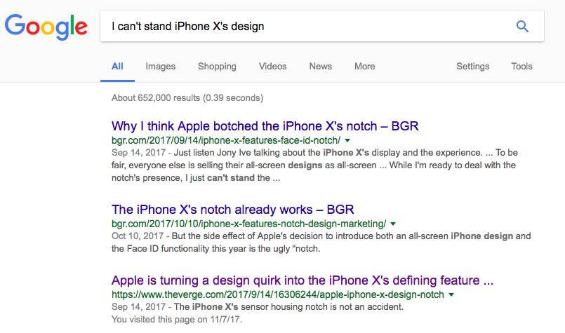美國人管iPhone X的“齊劉海”叫什么？