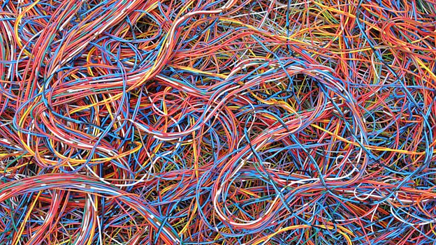 To get your wires crossed 產(chǎn)生誤解、誤會(huì)
