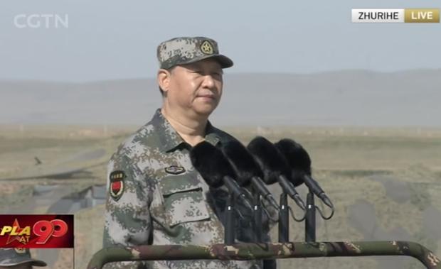 建軍90周年閱兵：聽黨指揮，能打勝仗，作風(fēng)優(yōu)良