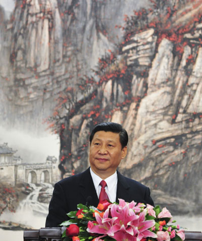 習(xí)近平在中央政治局常委中外記者見面會(huì)上的講話(雙語(yǔ)對(duì)照)