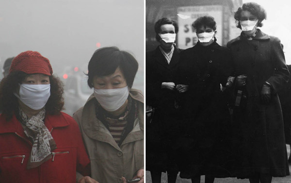 霧霾來襲：彼時的倫敦，今日之中國（多圖）