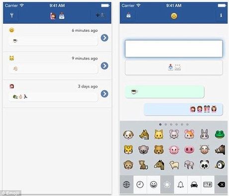 不想說話？試試只用表情交流的app