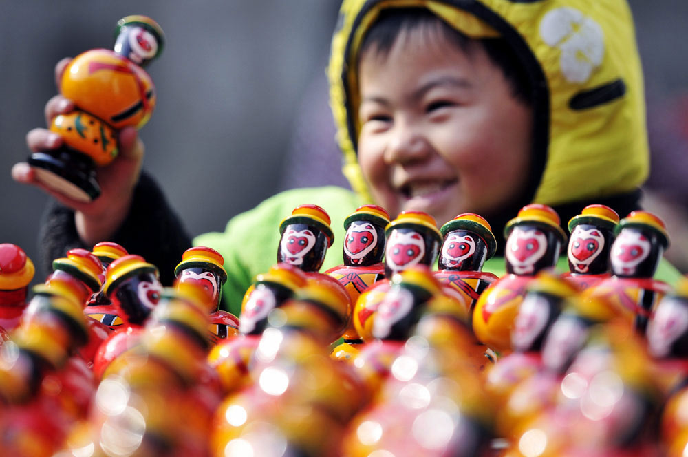 中國日?qǐng)?bào)1月影像回眸（組圖）