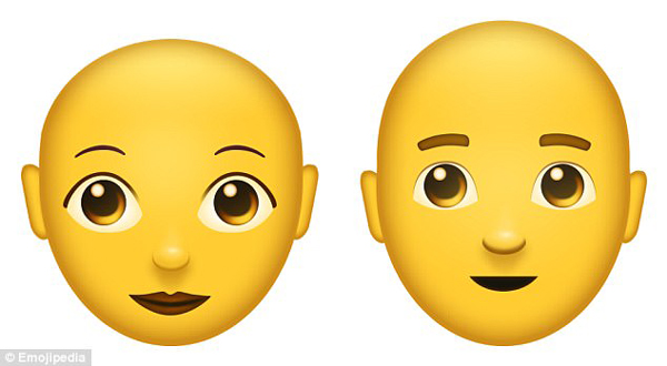 Emoji又出新表情了！光頭和紅發(fā)人士也將擁有專屬表情