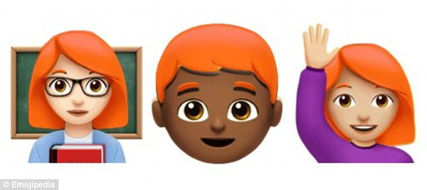 Emoji又出新表情了！光頭和紅發(fā)人士也將擁有專屬表情