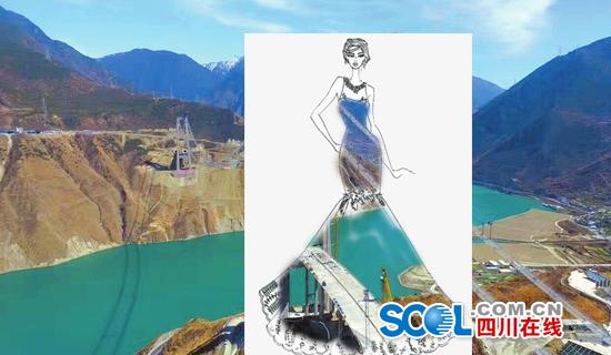 把高速公路做成衣服穿上身 美不美？（組圖）
