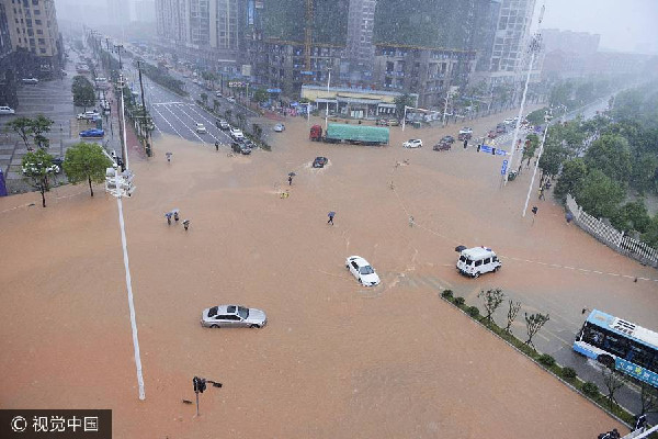 強降雨持續(xù) 長江部分支流超歷史最高水位