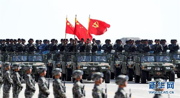 建軍90周年閱兵：聽(tīng)黨指揮，能打勝仗，作風(fēng)優(yōu)良
