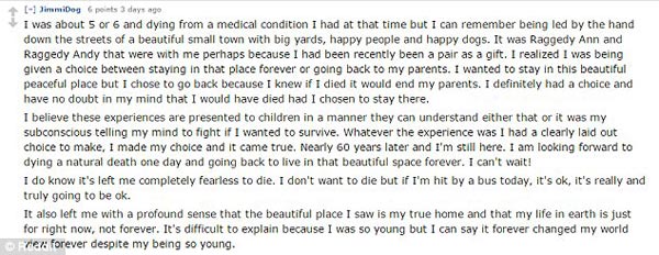死后到底會發(fā)生什么？起死回生的人來告訴你