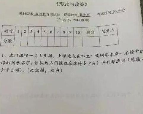 期末送命題答錯(cuò)扣41分，你的期末考題還好嗎？