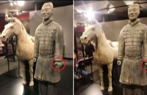 兵馬俑美國展出被盜走拇指！博物館里辦派對安保漏洞引爭議