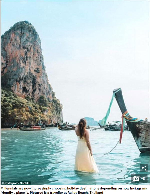 無(wú)拍照不假期！千禧一代熱衷“朋友圈旅游”