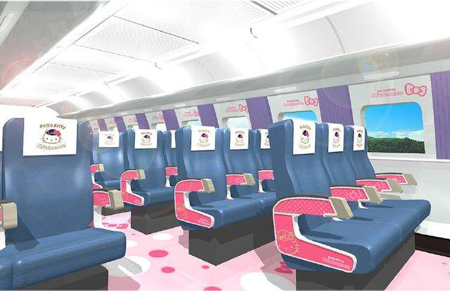 少女心爆棚！日本Hello Kitty主題新干線粉嫩出發(fā)