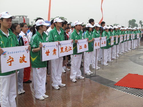 四體會(huì)無線電測(cè)向比賽 風(fēng)雨無阻顯實(shí)力